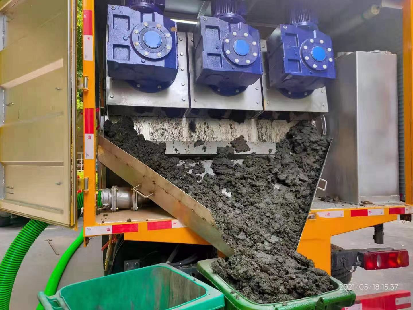 虎丘化粪池清掏城市维护站-泥浆净化干湿分离处理